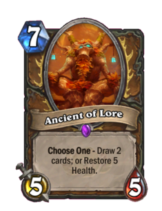 Карта Hearthstone «Древо мудрости»