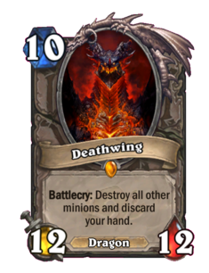 Карта Hearthstone «Смертокрыл»