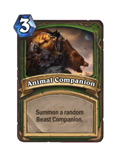 Карта Hearthstone «Питомец»
