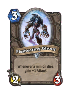 Карта Hearthstone «Плотоядный вурдалак»