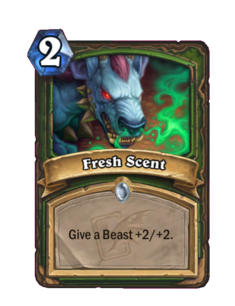 Карта Hearthstone «Свежий след»