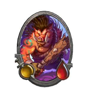 Карта в рамке «Расщепитель самоцветов»