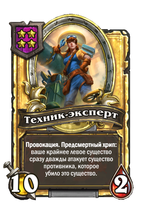 Золотая карта «Техник-эксперт»