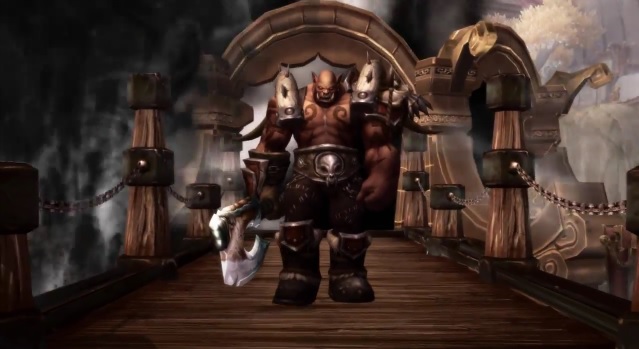Garrosh during the destruction of the Vale of Eternal Blossoms