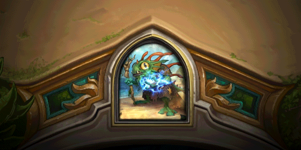 Morgl's animated portrait and tray art