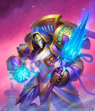 Arcane Sentinel Jaina, full art