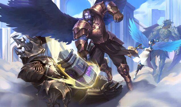 Ascended Uther, full art