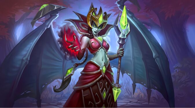 Blood-Queen Lana'thel, full art
