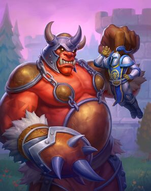 Boulderfist the Ogre, full art