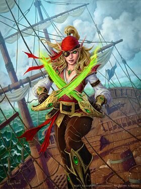 Cap’n Valeera, full art