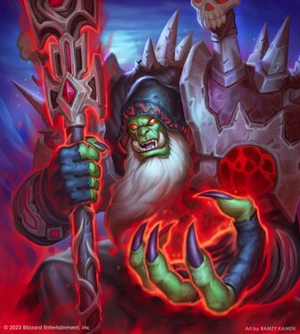 Corruptor Gul'dan, full art