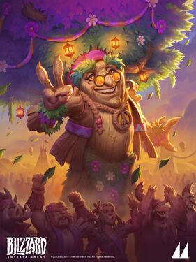 Dame Groovybark, full art