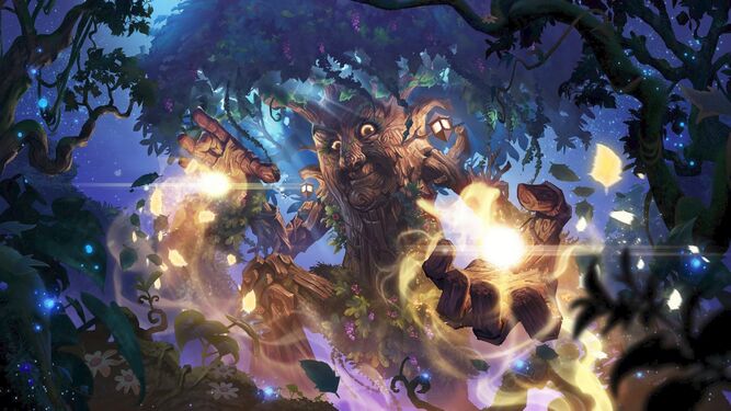 Dame Hazelbark, full art