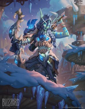 Deathkeeper Alleria, full art
