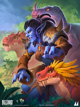 Dinomancer Lazul, full art