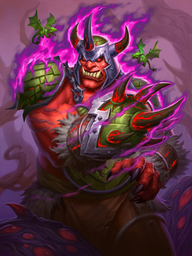 Dragonbane Boulderfist, full art