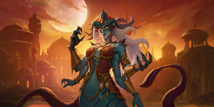Duality Azshara Meta, full art