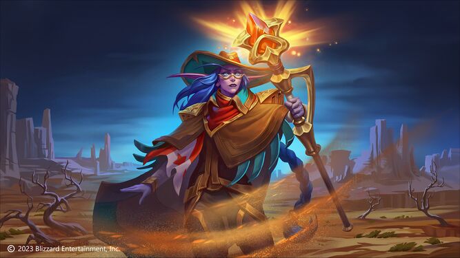 Elise the Leader, full art