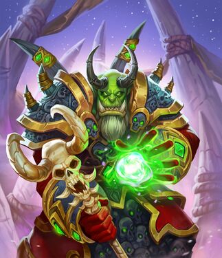 Felheart Gul'dan, full art