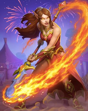 Fire Glaive Liadrin, full art