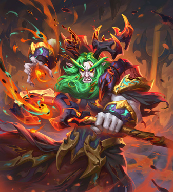 Firelands Malfurion, full art