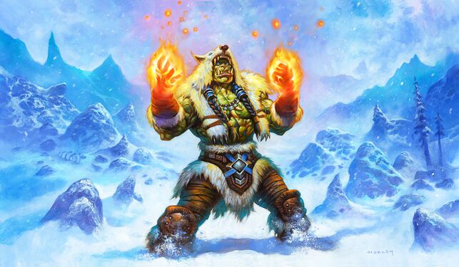 Frostwolf Thrall, full art