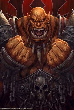 Garrosh Hellscream by Glenn Rane
