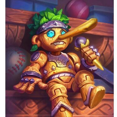 Pinocchio Blingtron, full art