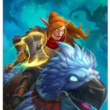 Dino Knight Liadrin, full art