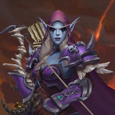 Banshee Queen Sylvanas, full art