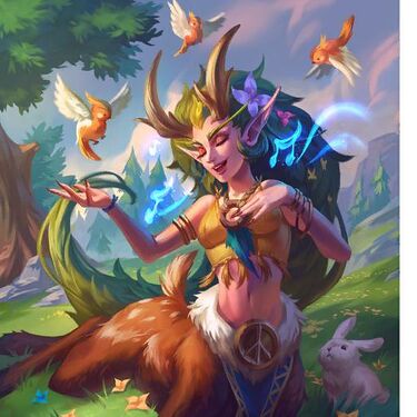 Flowerchild Lunara, full art