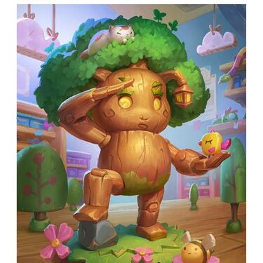 Happy Hazelbark, full art