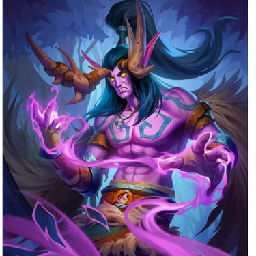 Druid Illidan, full art