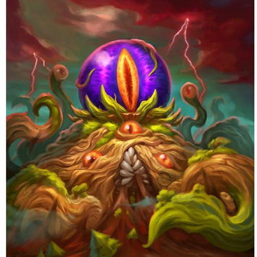 Overgrown C'Thun, full art