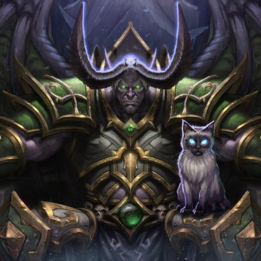 Pet-sitting Mal'Ganis, full art