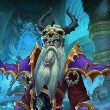 Lich Lord Kel'Thuzad, full art