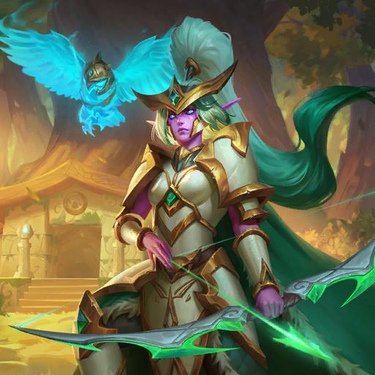 Warden Tyrande, full art