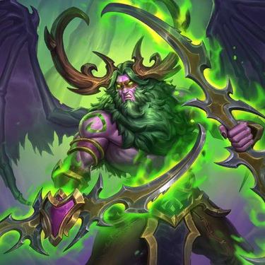 Demon Hunter Malfurion, full art