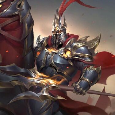 Ebon Blade Whitemane, full art