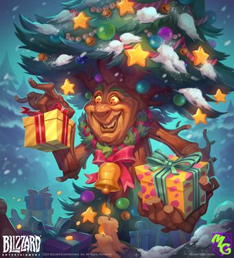 Holiday Hazelbark, full art