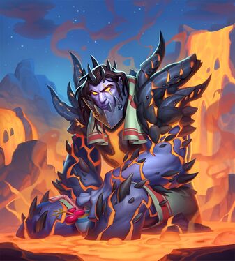 Hot Spring Deathwing, full art