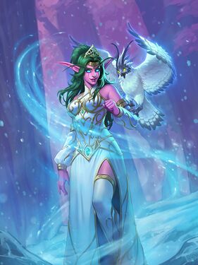Ice Lady Tyrande, full art