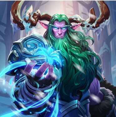 Ice Lord Malfurion, full art