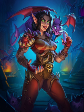 Lady Sinestra, full art