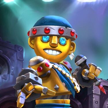 MC Blingtron, full art