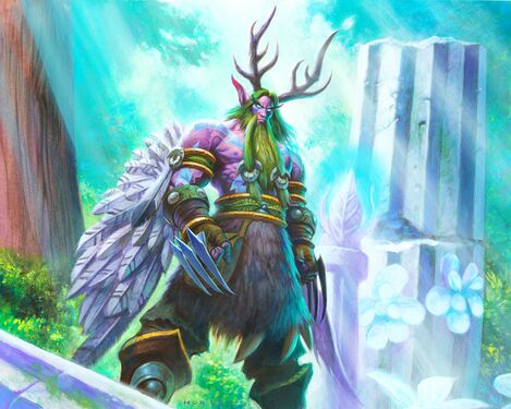 Malfurion Stormrage, full art