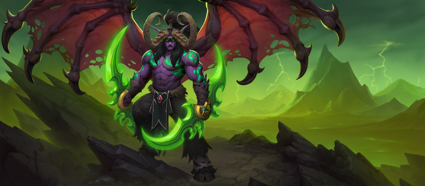 Metamorphosis Illidan, full art