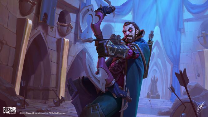 Nathanos Blightcaller, full art