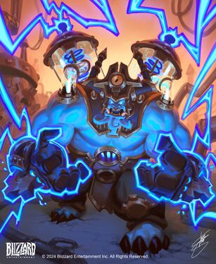 Overcharged King, full art