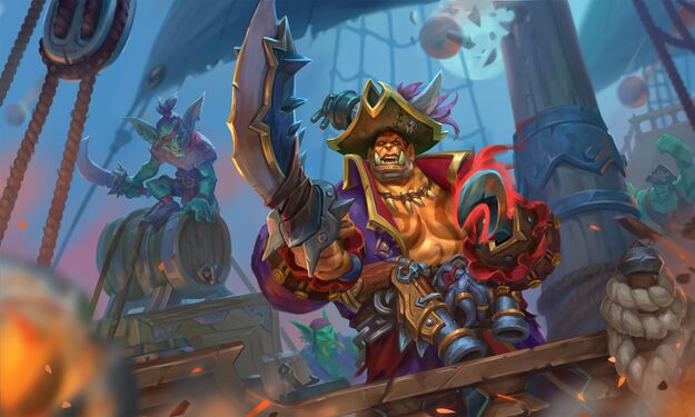 Pirate King Garrosh, full art